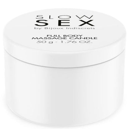 BIJOUX - SLOW SEX BOUGIE DE MASSAGE CORPS 50 G BIJOUX SLOW SEX