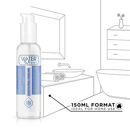 WATERFEEL - LUBRIFIANT EFFET FROID 150 ML WATERFEEL