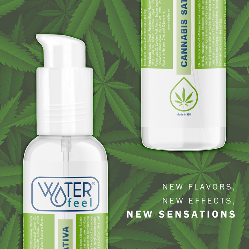 WATERFEEL - LUBRIFIANT AU CANNABIS 150 ML WATERFEEL