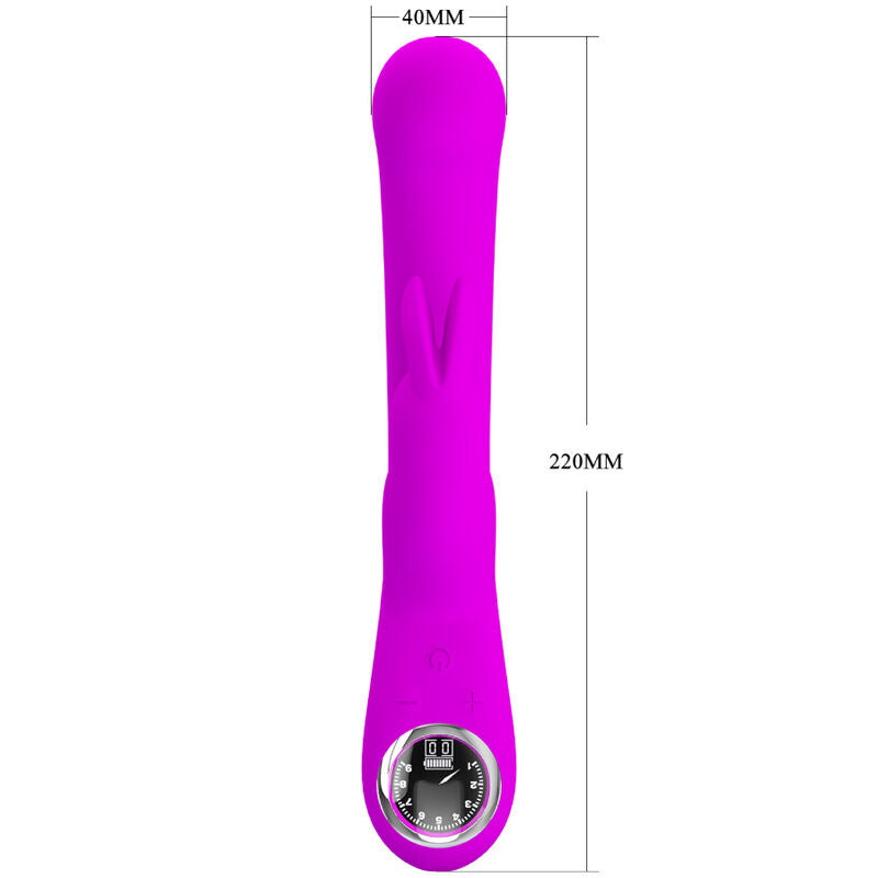 PRETTY LOVE - VIBRATEUR LAMAR LAPIN ET SPOT G VIOLET PRETTY LOVE FLIRTATION