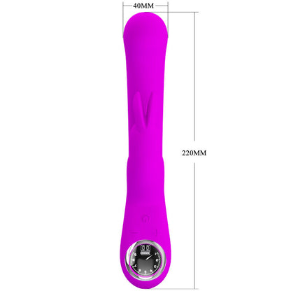 PRETTY LOVE - VIBRATEUR LAMAR LAPIN ET SPOT G VIOLET PRETTY LOVE FLIRTATION