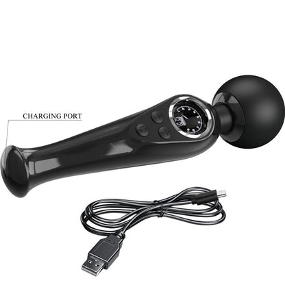 PRETTY LOVE - BAGUETTE VIBRATEUR SKYLER NOIR PRETTY LOVE LED