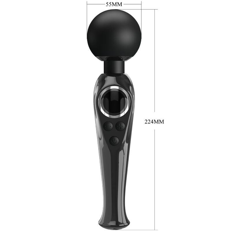 PRETTY LOVE - BAGUETTE VIBRATEUR SKYLER NOIR PRETTY LOVE LED