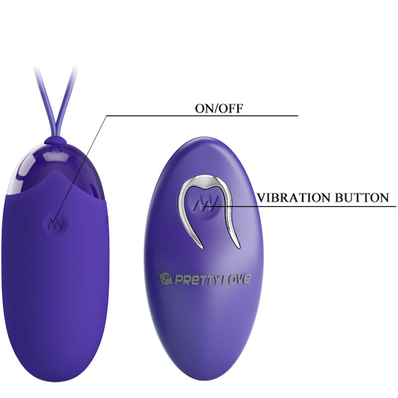 PRETTY LOVE - BERGER YOUTH OEUF VIBRANT TÉLÉCOMMANDÉ VIOLET PRETTY LOVE YOUTH