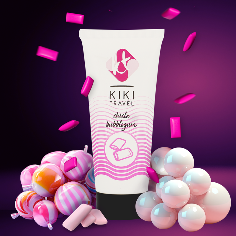 KIKÍ TRAVEL - LUBRIFIANT GOMME FRAISE 50 ML KIKÍ TRAVEL