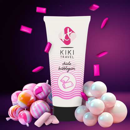 KIKÍ TRAVEL - LUBRIFIANT GOMME FRAISE 50 ML KIKÍ TRAVEL