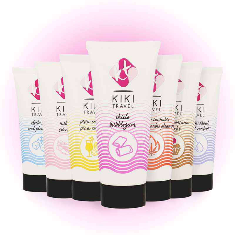 KIKÍ TRAVEL - LUBRIFIANT GOMME FRAISE 50 ML KIKÍ TRAVEL