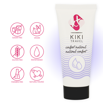 KIKÍ TRAVEL - CONFORT LUBRIFIANT NATUREL 50 ML KIKÍ TRAVEL