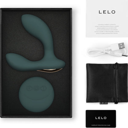 LELO - MASSEUR DE PROSTATE  TÉLÉCOMMANDE HUGO 2 VERT VERT LELO
