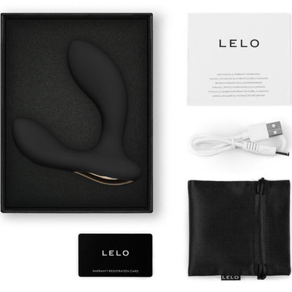 LELO - MASSEUR DE PROSTATE HUGO 2 NOIR LELO