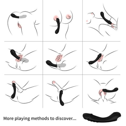 ARMONY - GODE VIBRATEUR POINT G SILICONE NOIR ARMONY VIBRATORS