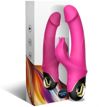 ARMONY - METEROR DILDO VIBRATEUR LAPIN ROTATEUR FUCHSIA ARMONY VIBRATORS