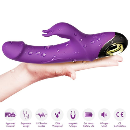 ARMONY - METEROR DILDO VIBRATEUR LAPIN VIOLET ARMONY VIBRATORS