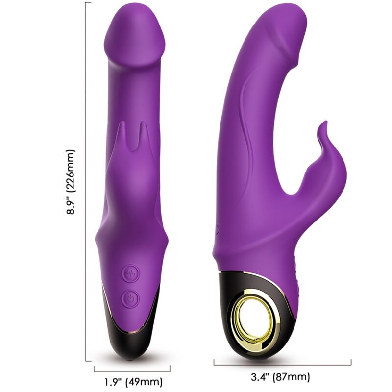 ARMONY - METEROR DILDO VIBRATEUR LAPIN VIOLET ARMONY VIBRATORS