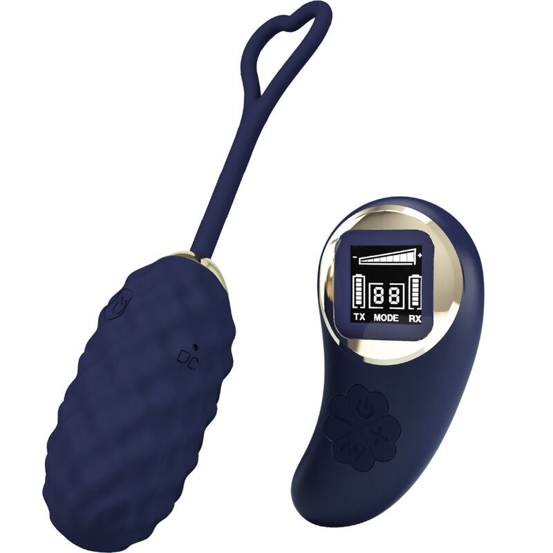 PRETTY LOVE - OEUF VIBRANT AVEC TÉLÉCOMMANDE VIVIAN BLUE PRETTY LOVE LED