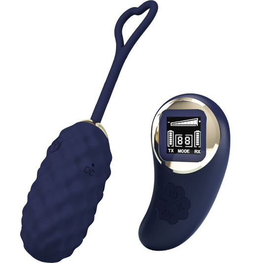 PRETTY LOVE - OEUF VIBRANT AVEC TÉLÉCOMMANDE VIVIAN BLUE PRETTY LOVE LED