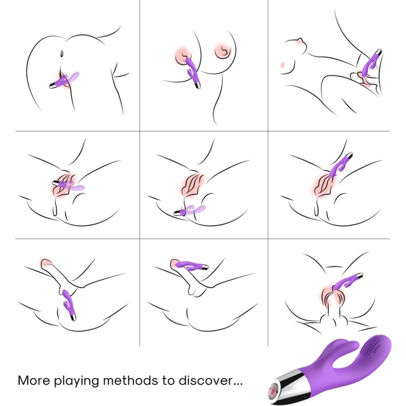 ARMONY - VIBRATEUR LAPIN VIOLET ARMONY VIBRATORS