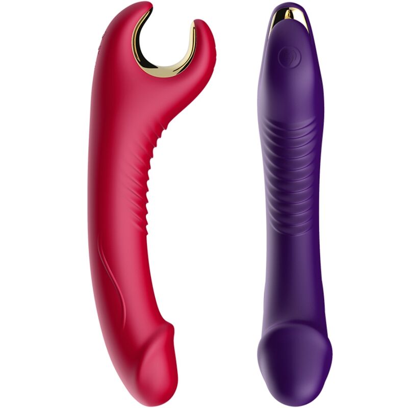 ARMONY - VIBRATEUR & ROTATEUR PRINCE DILDO ROUGE ARMONY VIBRATORS
