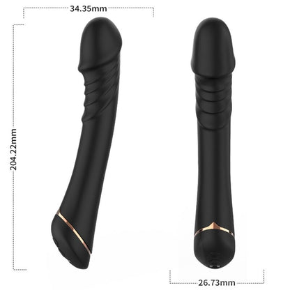 ARMONY - GODE VIBRATEUR SILICONE NOIR ARMONY VIBRATORS