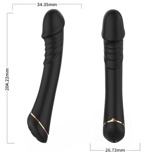 ARMONY - GODE VIBRATEUR SILICONE NOIR ARMONY VIBRATORS