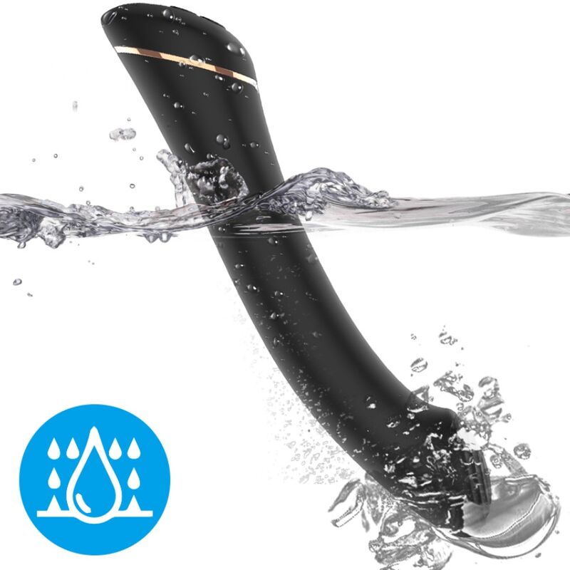 ARMONY - VIBRATEUR FALT HEAD SILICONE NOIR ARMONY VIBRATORS