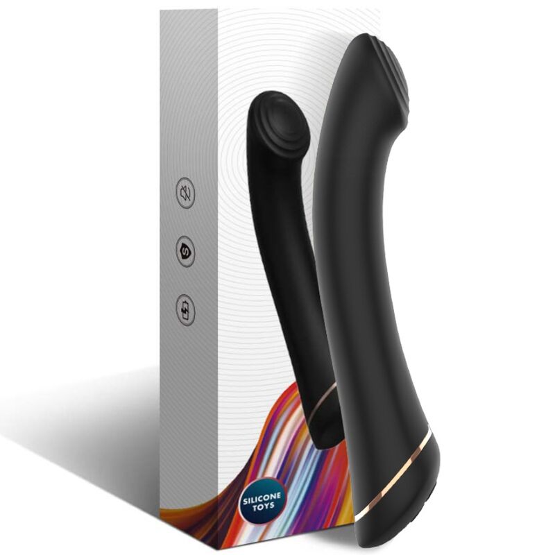 ARMONY - VIBRATEUR FALT HEAD SILICONE NOIR ARMONY VIBRATORS