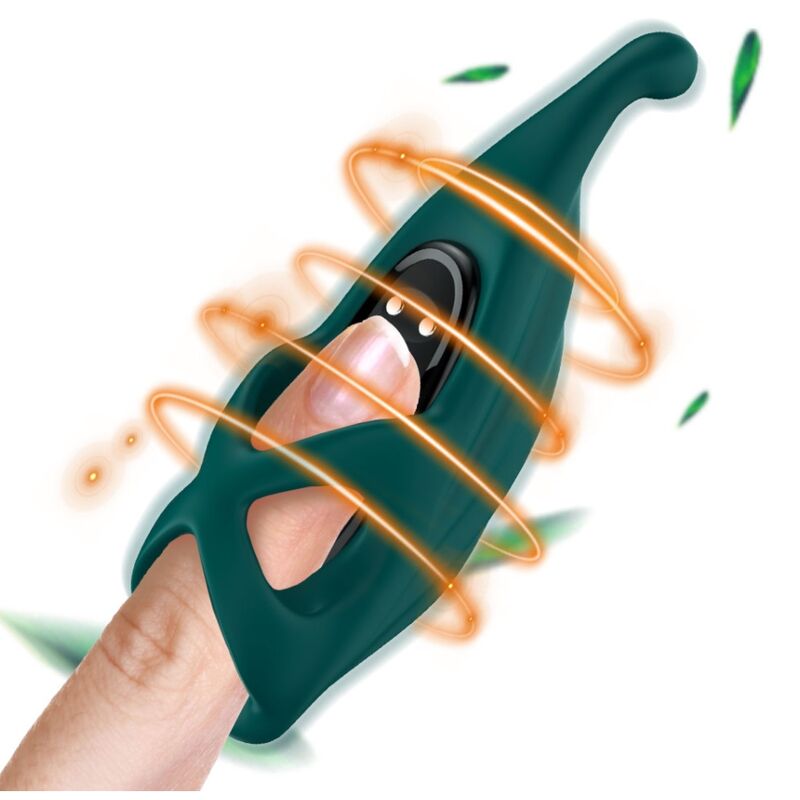 ARMONY - STIMULATEUR DE DOIGTS & VIBRATEUR VERT ARMONY STIMULATORS