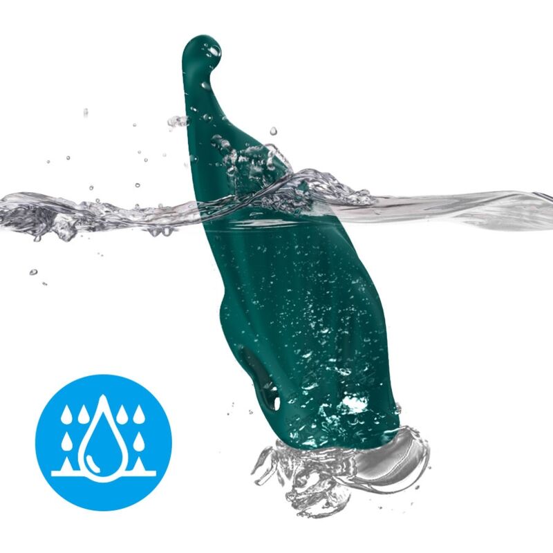 ARMONY - STIMULATEUR DE DOIGTS & VIBRATEUR VERT ARMONY STIMULATORS