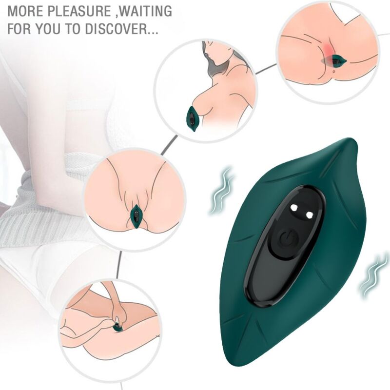 ARMONY - TÉLÉCOMMANDE STIMULATEUR & VIBRATEUR VERT ARMONY STIMULATORS