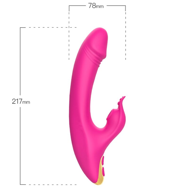 ARMONY - VENTOUSE LOVE CLITORIS & POINT G FUCHSIA ARMONY STIMULATORS