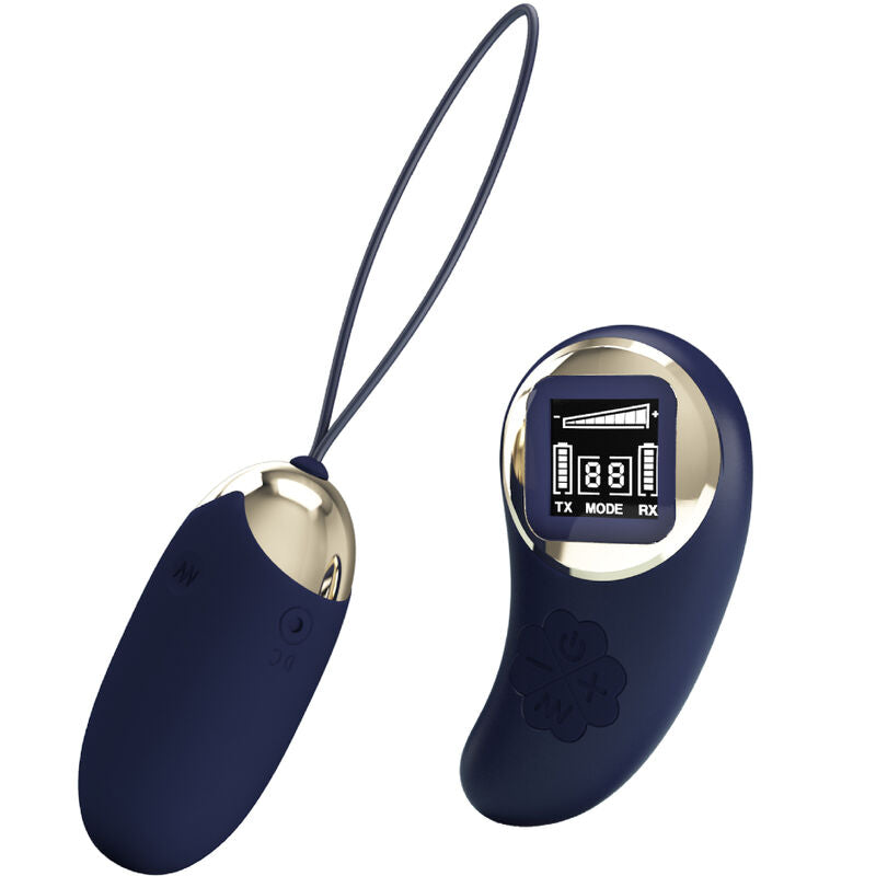 PRETTY LOVE - TÉLÉCOMMANDE OEUF VIBRANT MINA BLEU PRETTY LOVE LED