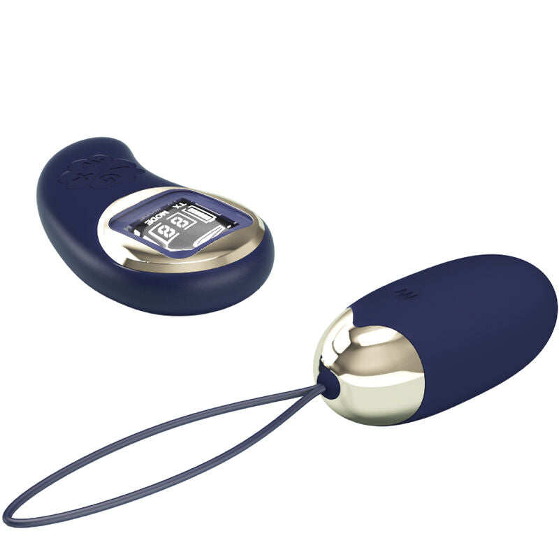 PRETTY LOVE - TÉLÉCOMMANDE OEUF VIBRANT MINA BLEU PRETTY LOVE LED