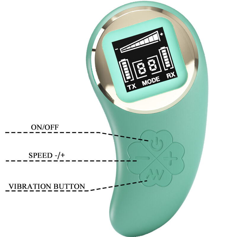 PRETTY LOVE - MINE DOEUFS VIBRANTS TÉLÉCOMMANDE VERTE PRETTY LOVE LED