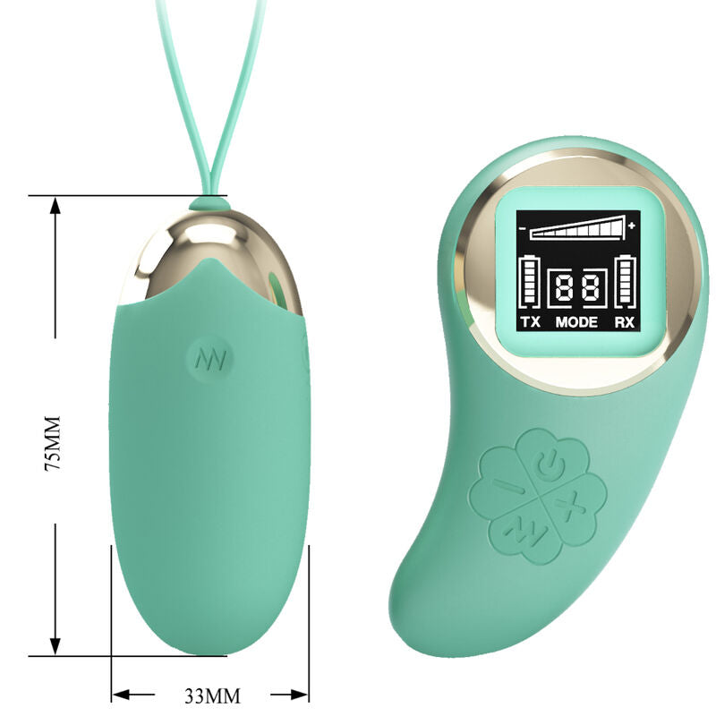 PRETTY LOVE - MINE DOEUFS VIBRANTS TÉLÉCOMMANDE VERTE PRETTY LOVE LED
