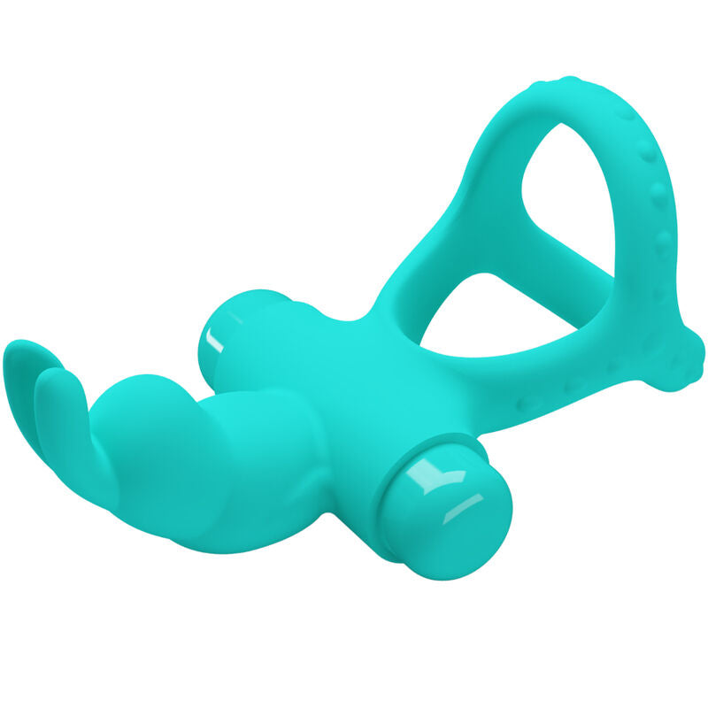 PRETTY LOVE - ANNEAU VIBRATEUR LAPIN VERT FIGGY PRETTY LOVE MALE