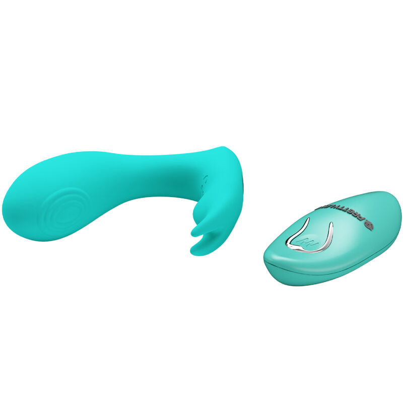 PRETTY LOVE - TÉLÉCOMMANDE À VIBRATION ET PULSATION IDABELLE BLEU PRETTY LOVE BOTTOM