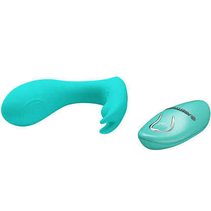 PRETTY LOVE - TÉLÉCOMMANDE À VIBRATION ET PULSATION IDABELLE BLEU PRETTY LOVE BOTTOM