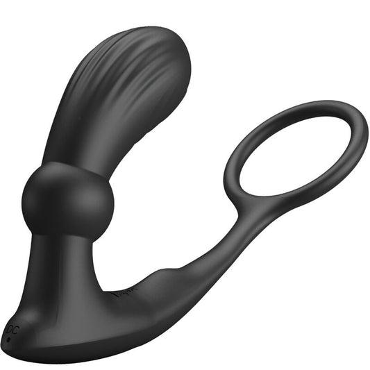 PRETTY LOVE - ANNEAU ANAL ET VIBRATEUR WARREN NOIR PRETTY LOVE BOTTOM
