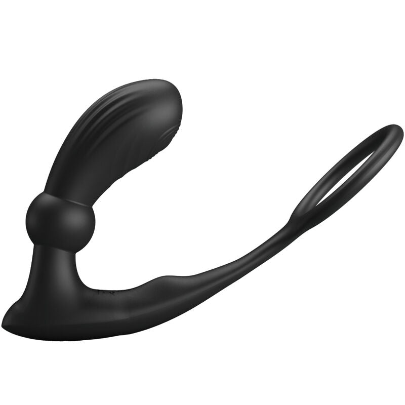 PRETTY LOVE - ANNEAU ANAL ET VIBRATEUR WARREN NOIR PRETTY LOVE BOTTOM