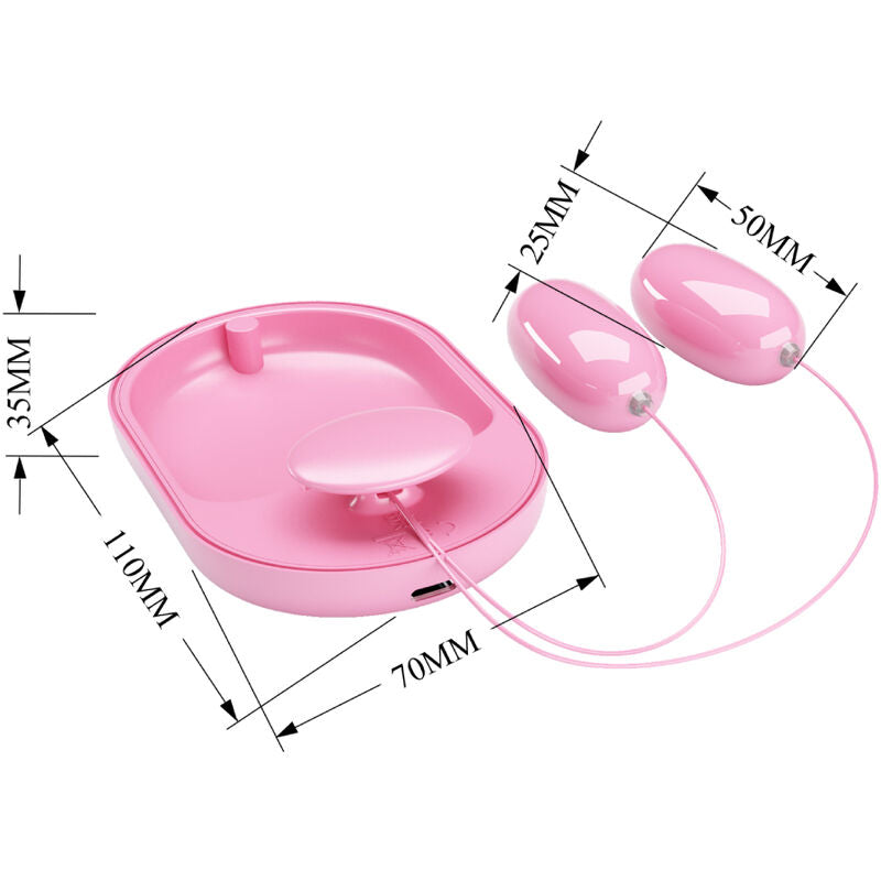 PRETTY LOVE - FUN BOX BALLE VIBRANT ROSE PRETTY LOVE FLIRTATION