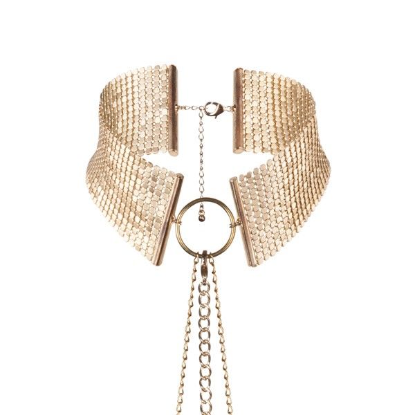 BIJOUX - DÉSIR MÉTALLIQUE COLLIER MÉTALLISÉ DORÉ BIJOUX DESIRE METALLIQUE