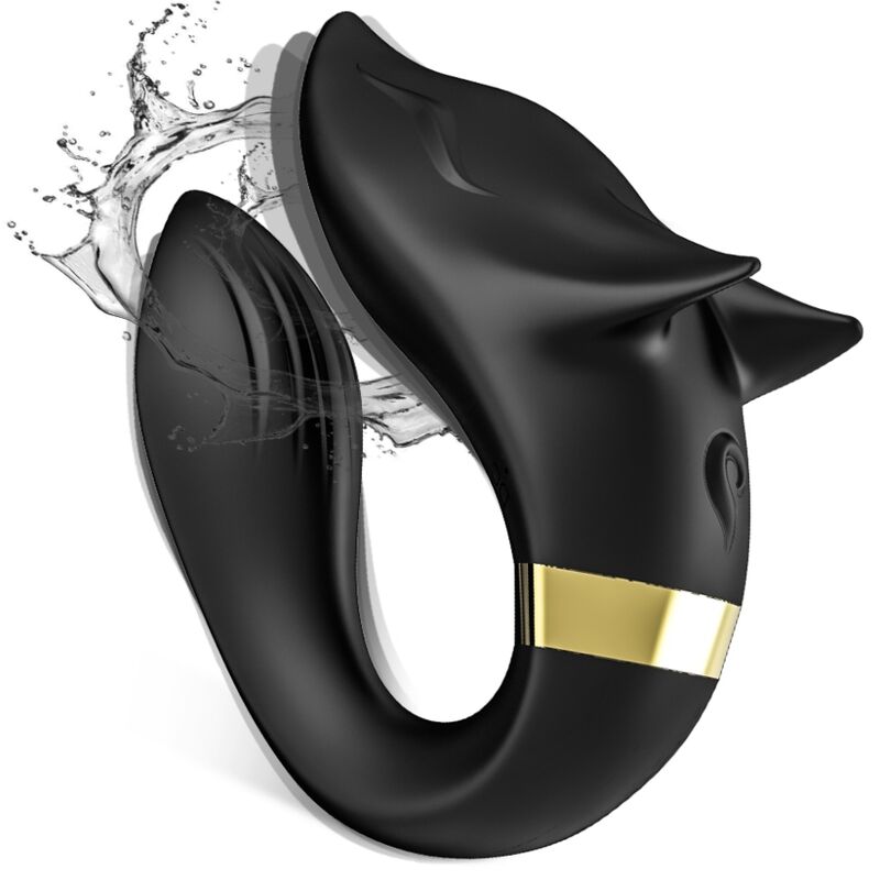 ARMONY - VIBRATEUR FOX POUR COUPLES TÉLÉCOMMANDE NOIR ARMONY FOR COUPLES