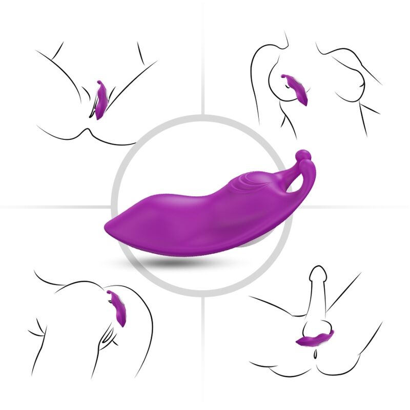 ARMONY - HONEYBEE WEARABLE PANTIES VIBRATEUR G-SPOT TÉLÉCOMMANDE VIOLET ARMONY WEARABLES
