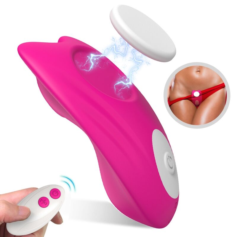 ARMONY - CULOTTE PORTABLE PAPILLON VIBRATEUR TÉLÉCOMMANDE ROSE ARMONY WEARABLES
