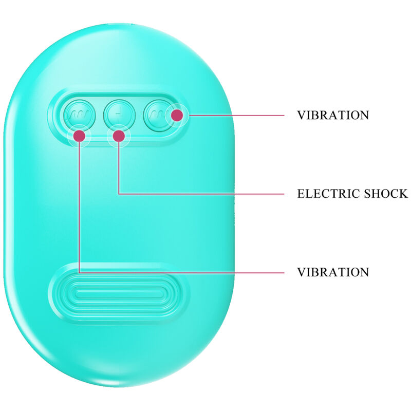 PRETTY LOVE - BOITE SURPRISE PINCE A ELECTRO STIMULATION BLEUE PRETTY LOVE FLIRTATION