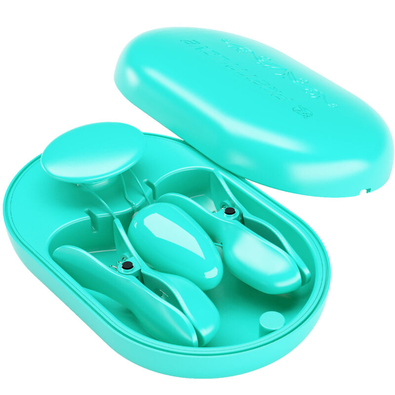 PRETTY LOVE - BOITE SURPRISE PINCE A ELECTRO STIMULATION BLEUE PRETTY LOVE FLIRTATION