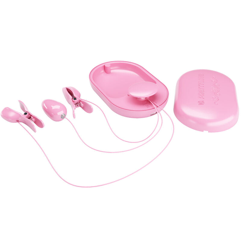 PRETTY LOVE - BOITE SURPRISE PINCES DÉLECTRO STIMULATION ROSE PRETTY LOVE FLIRTATION