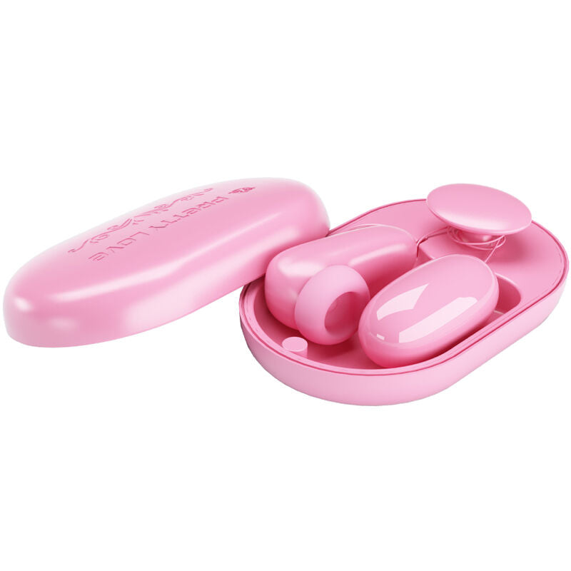 PRETTY LOVE - MAGIC BOX BALLE VIBRANTE & STIMULATEUR ROSE PRETTY LOVE SMART
