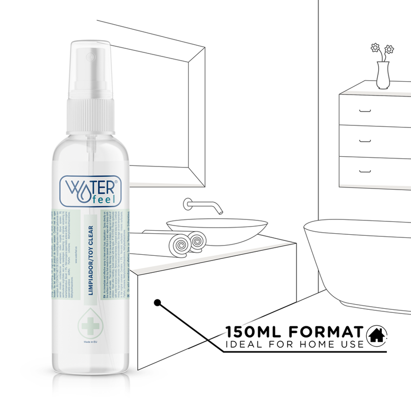 WATERFEEL - NETTOYANT POUR JOUETS STÉRILE 150 ML WATERFEEL