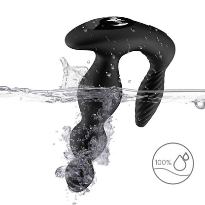 ARMONY - MANFUN VIBRATEUR & STIMULATEUR ANAL PLUG TÉLÉCOMMANDE NOIR ARMONY ANAL